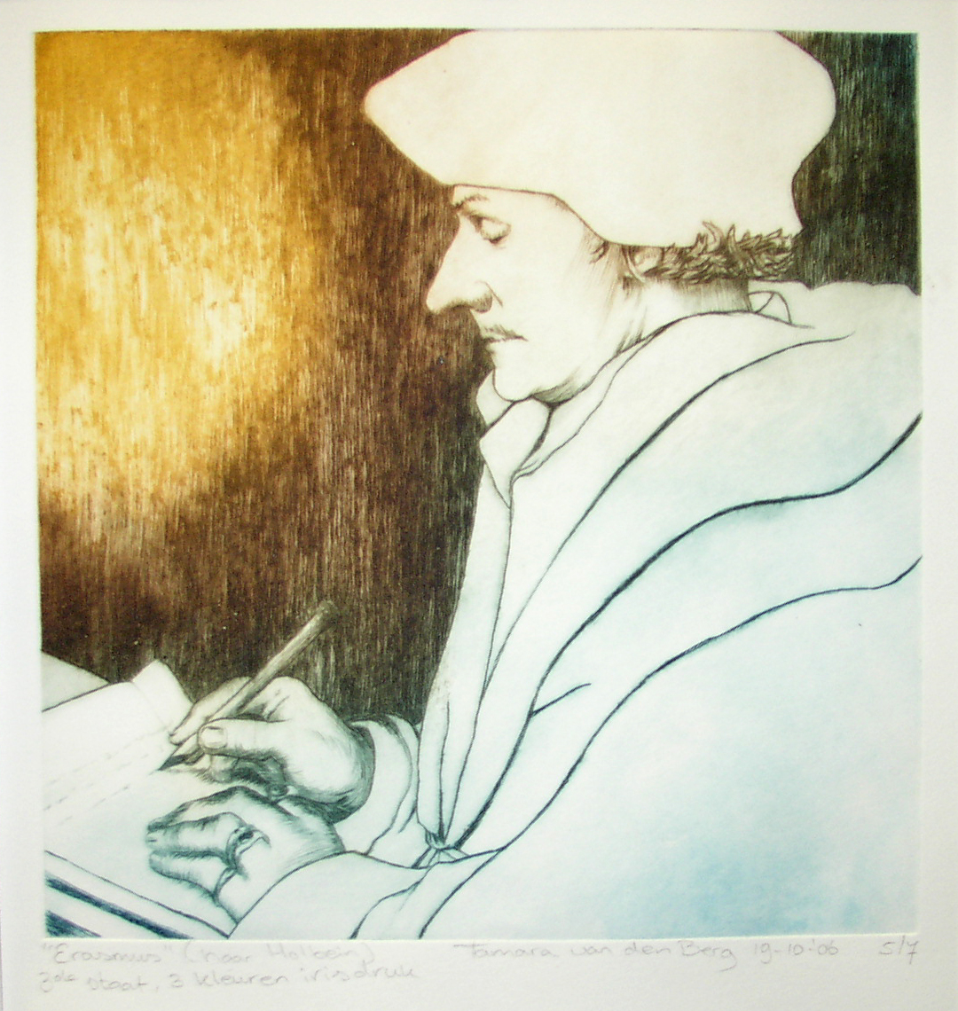 Erasmus (naar Holbein)